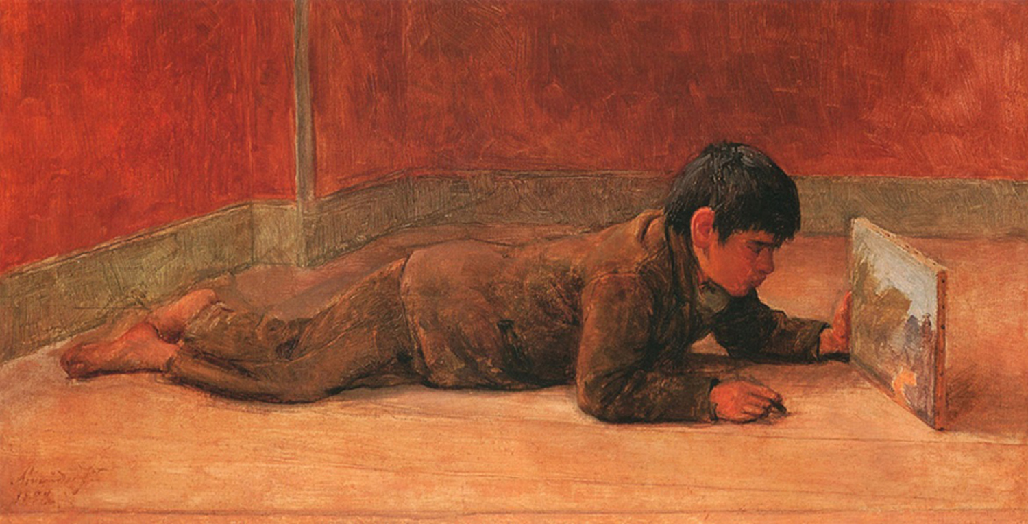 A Future Artist, 1898