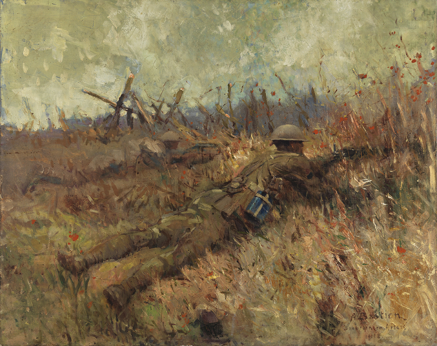 Canadian Snipers, Beaurain-en-Artois, 1918