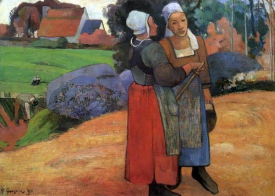 Breton Peasant Women