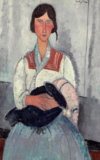 Gypsy Woman with Baby