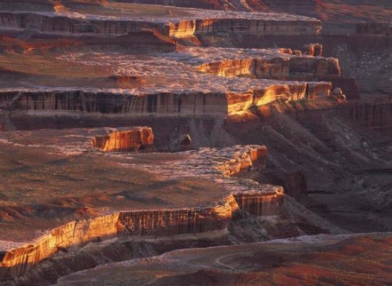 View from Grandview Point over Monument Basin, Island in the Sky, Canyonlands National Park, Utah