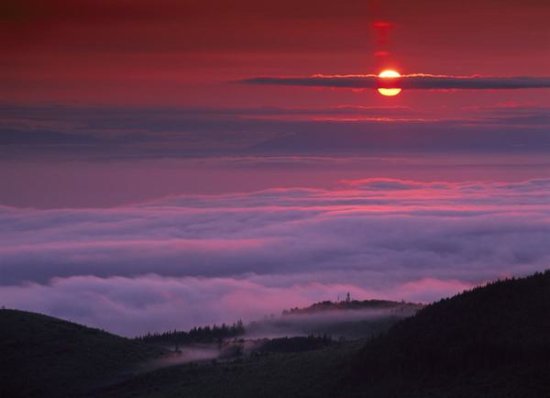 Sunrise at Hurricane Ridge, Olympic National Park, Washington