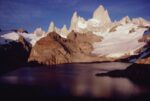 Fitzroy Massif with Sunrise Glow on Granite Spires, Los Glaciares NP, Argentina