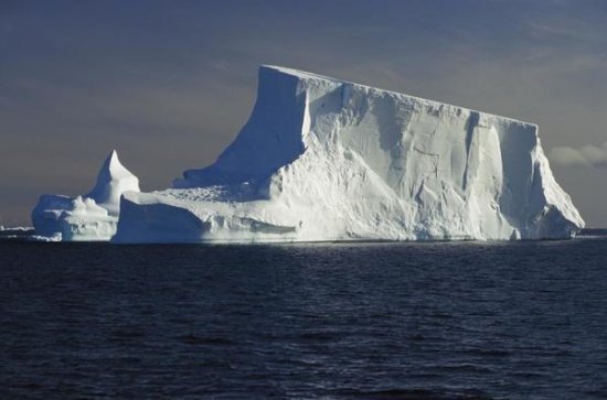 Tabular Iceberg in Bransfield Strait, Antarctic Peninsula
