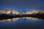 Panoramic View from Mt Makalu to Mt Everest at Dawn, Khama Valley, Tibet