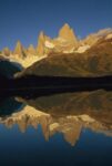 Fitzroy Massif Reflection at Dawn, Los Glaciares National Park, Patagonia, Argentina