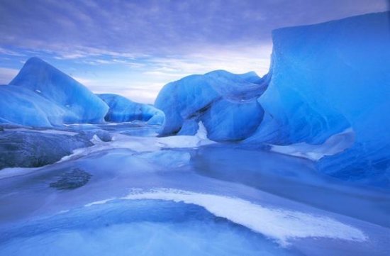 Blue Icebergs, Iceland