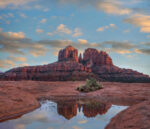 Cathedral Rock Reflected in Pool, Coconino National Forest near Sedona, Arizona