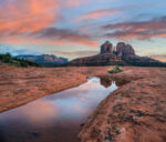 Cathedral Rock at Sunset, Coconino National Forest, Arizona