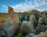 Hoodoo Rock Formations from Massai Point Nature Trail, Chiricahua National Monument, Arizona