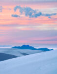 Sand Dunes at Sunset, White Sands National Monument, New Mexico
