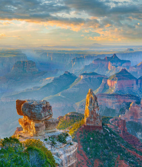 Mount Hayden, North Rim, Grand Canyon National Park, Arizona