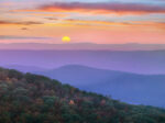 Sunset Over the Smokie, Great Smoky Mountains National Park, Tennessee