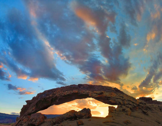 Sunset Arch, Grand Staircase-Escalante National Monument, Utah