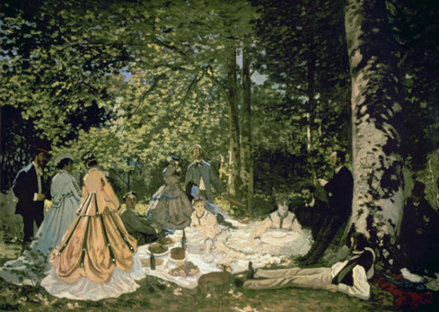 Le Dejeuner sur l'Herbe (Luncheon On the Grass), 1865-66