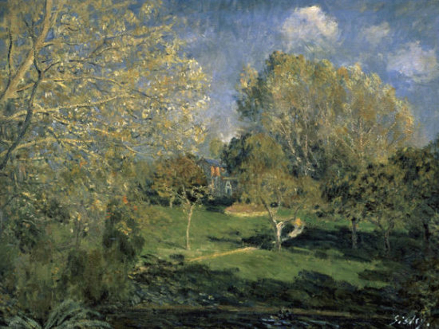 The Garden of the Horchede Family, 1881
