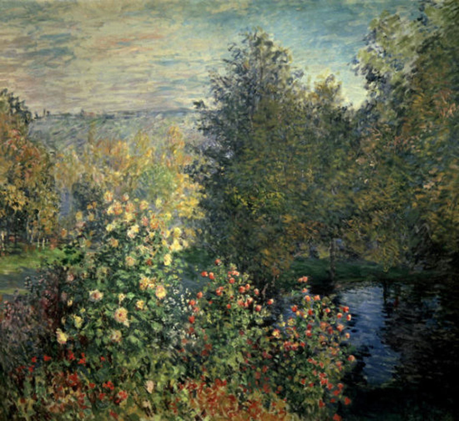 Quiet Corner in the Garden of Montgeron