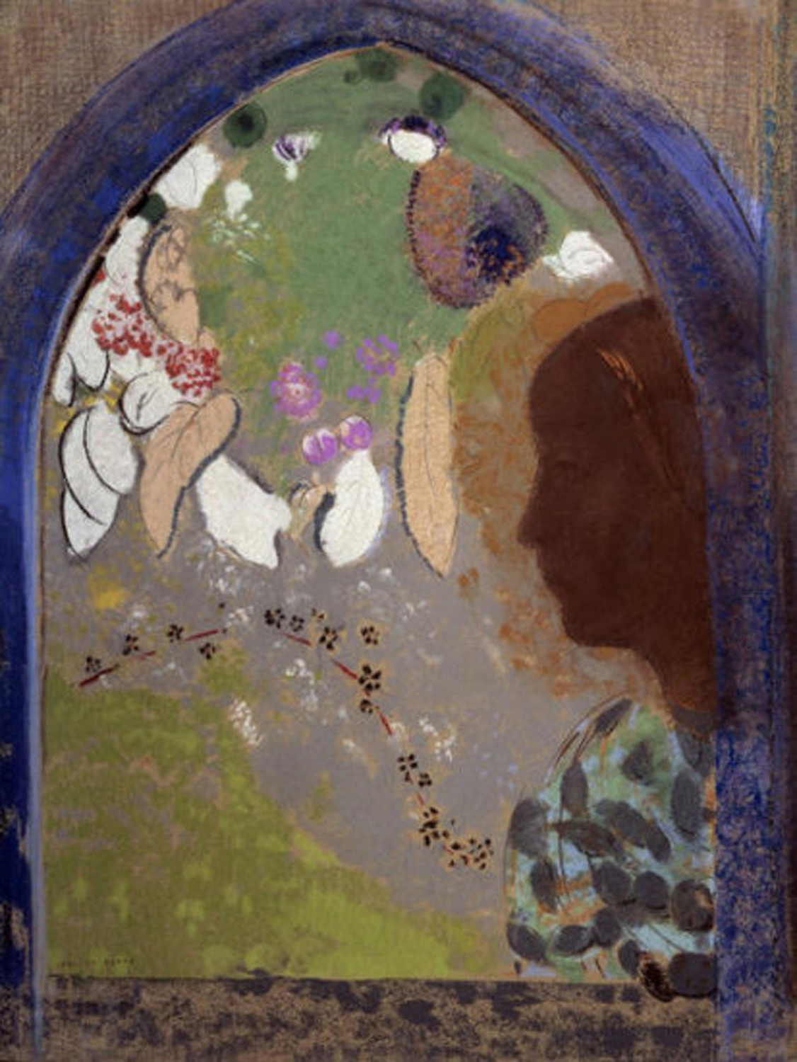 Woman's Silhouette In a Window, 1912