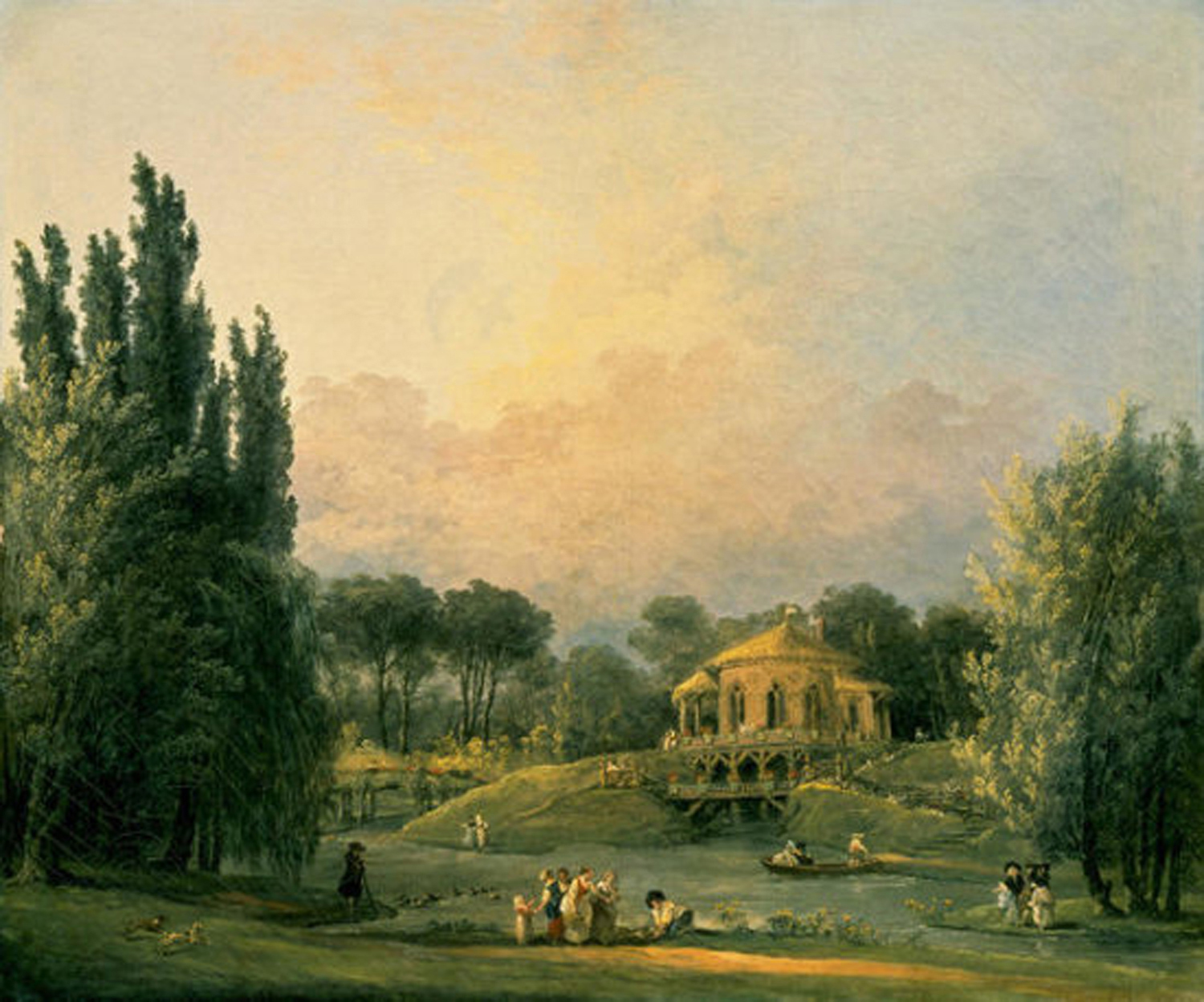 Italian Tempietto in a Park