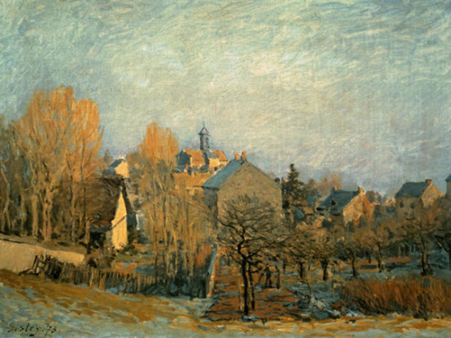 Little Town On the River Seine, 1872