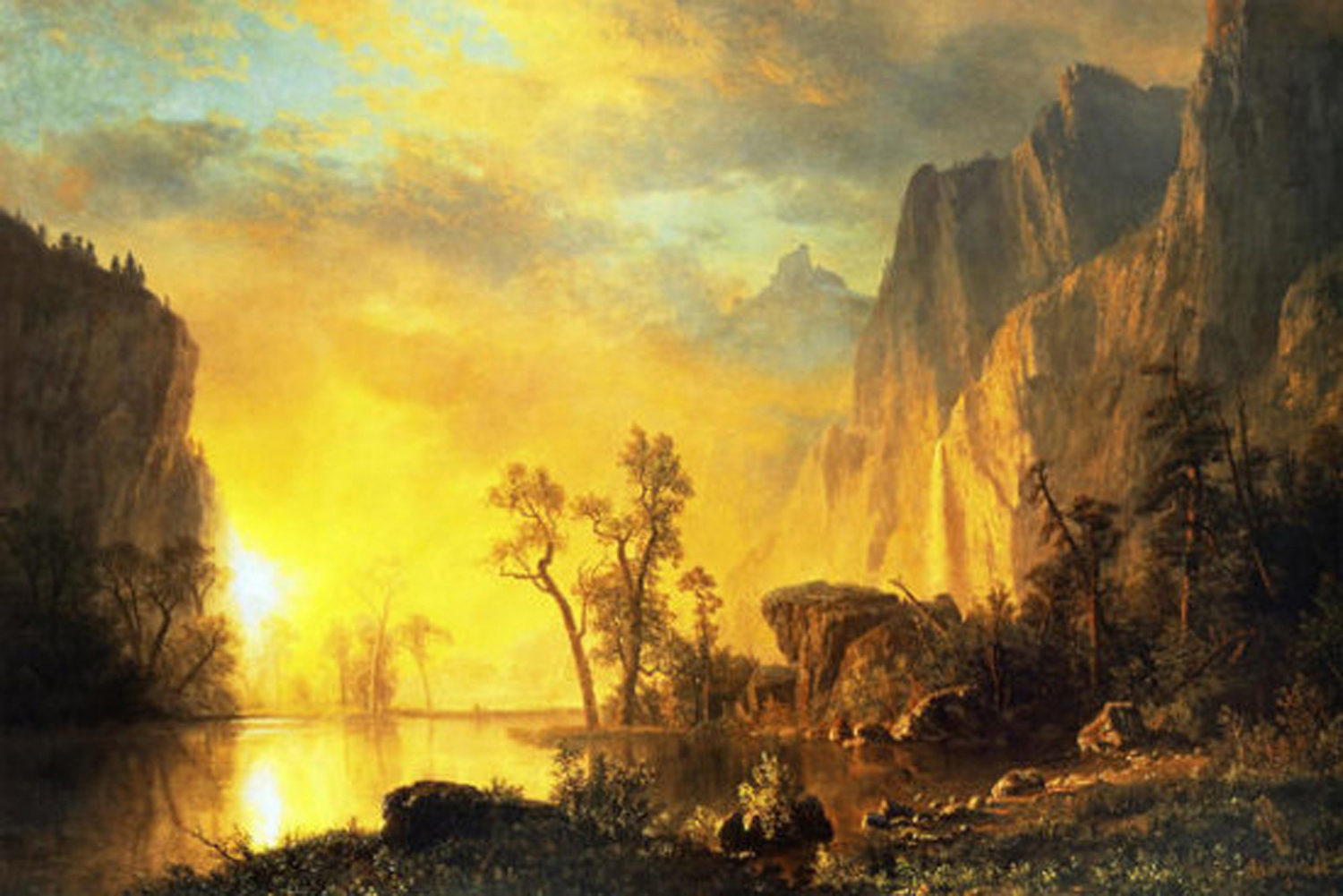 Sunset In the Rockies