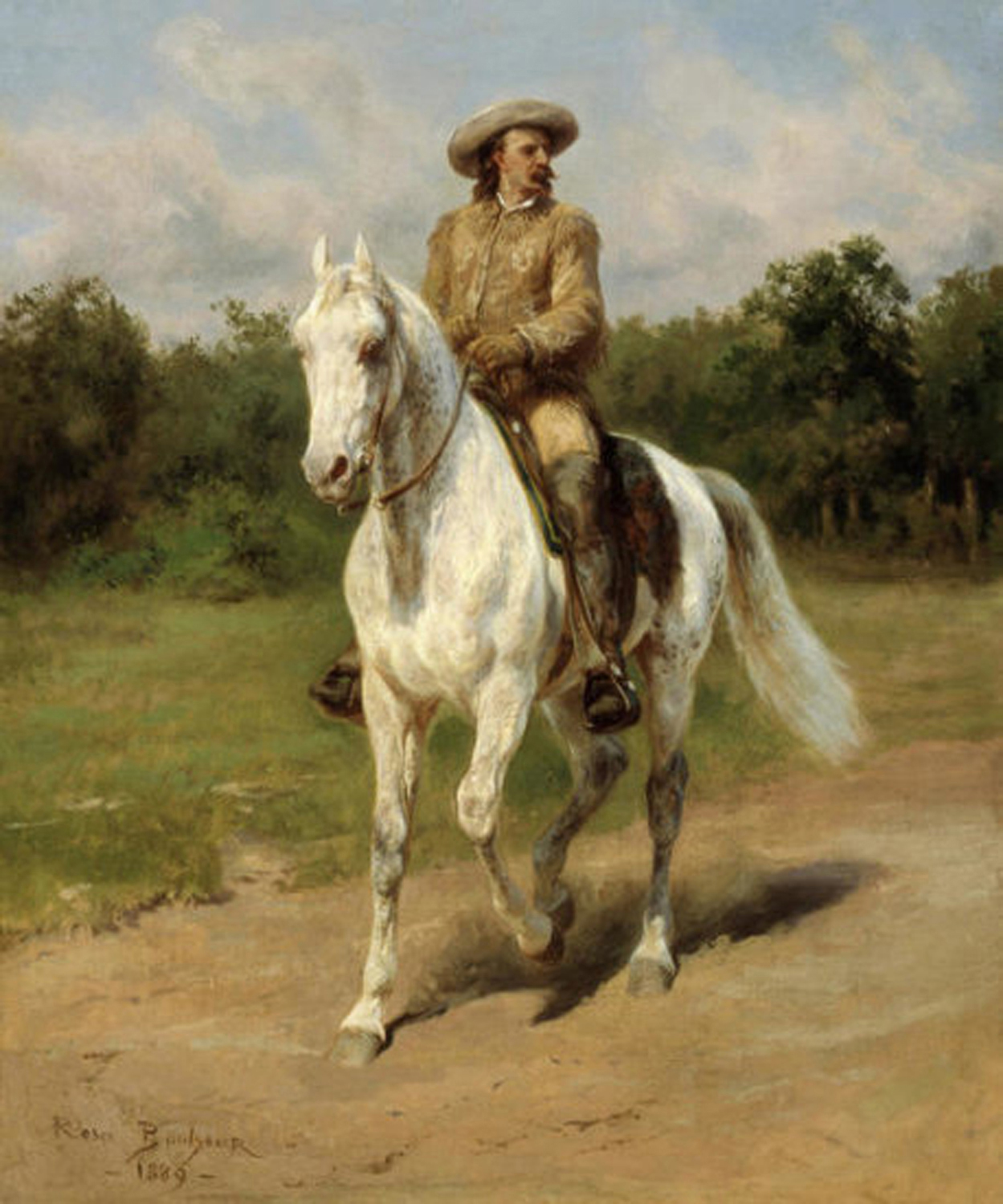 Col. William F. Cody aka Buffalo Bill, 1889