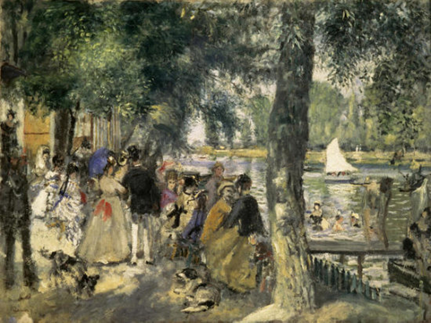 Bathing On the Seine