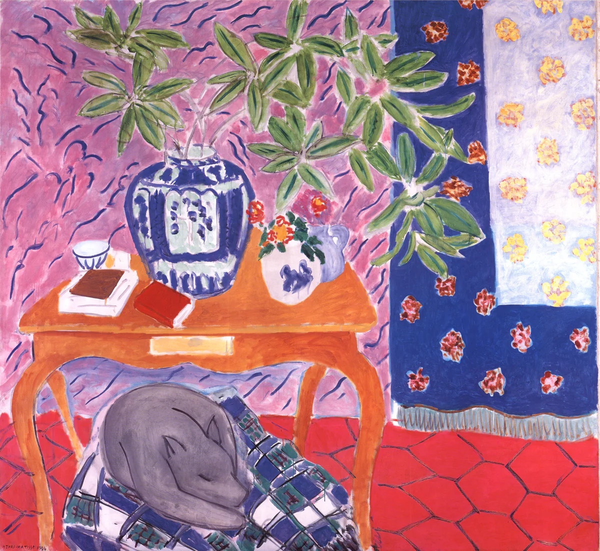 Interior with Dog