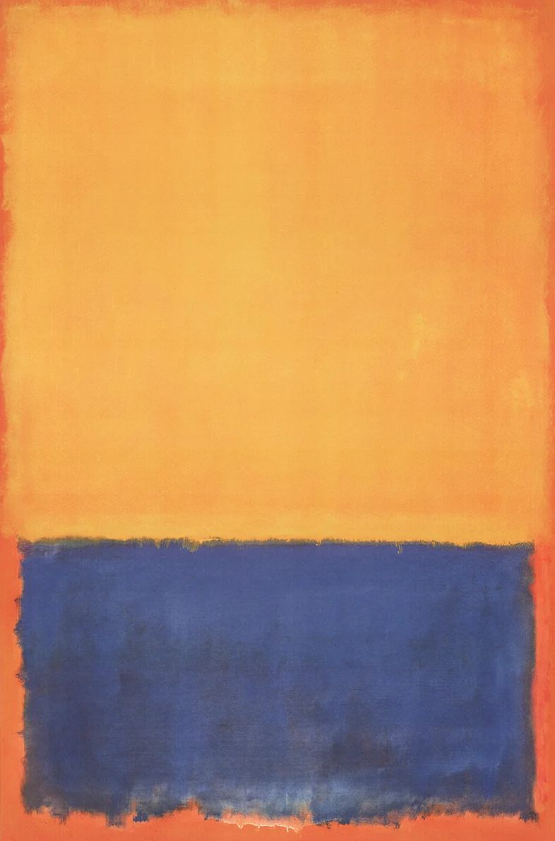 Yellow, Blue, Orange, 1955