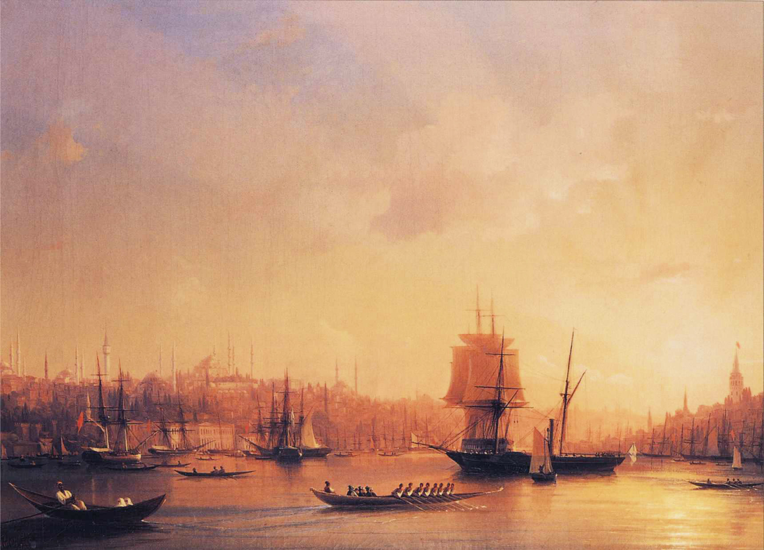 Dusk on the Golden Horn, 1845