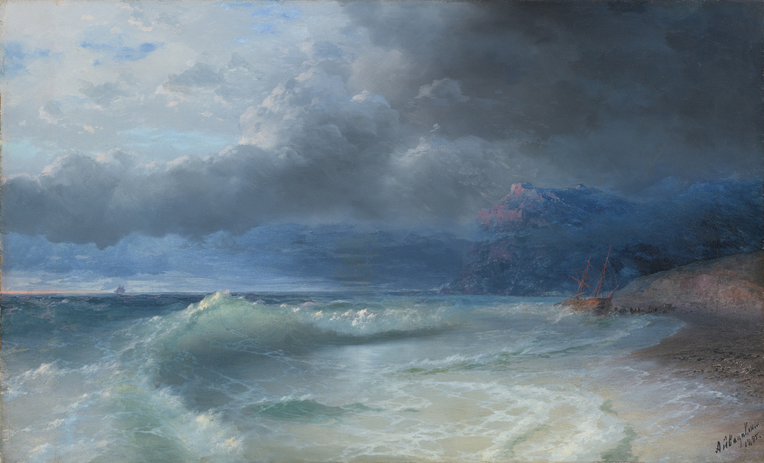 Shipwreck on a Stormy Morning, 1895