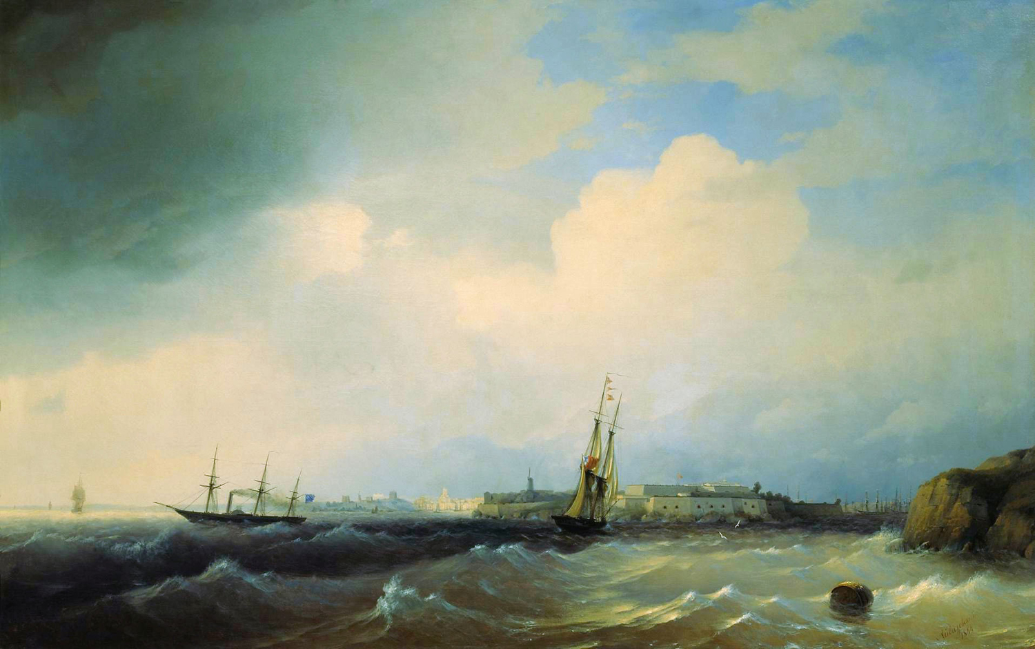 Sveaborg, 1844