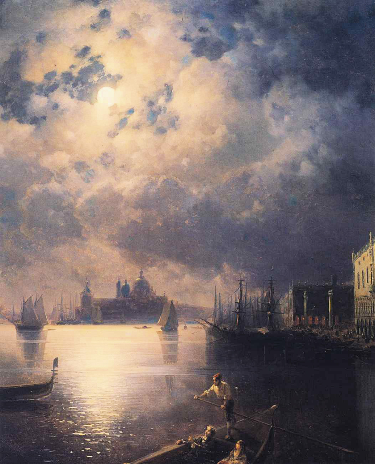 Byron in Venice, 19th century