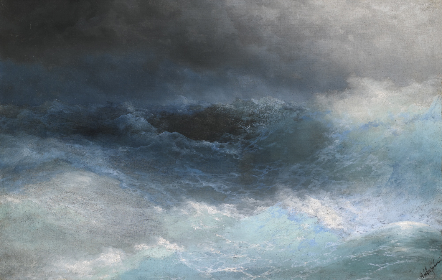 Stormy Sea, 19th century