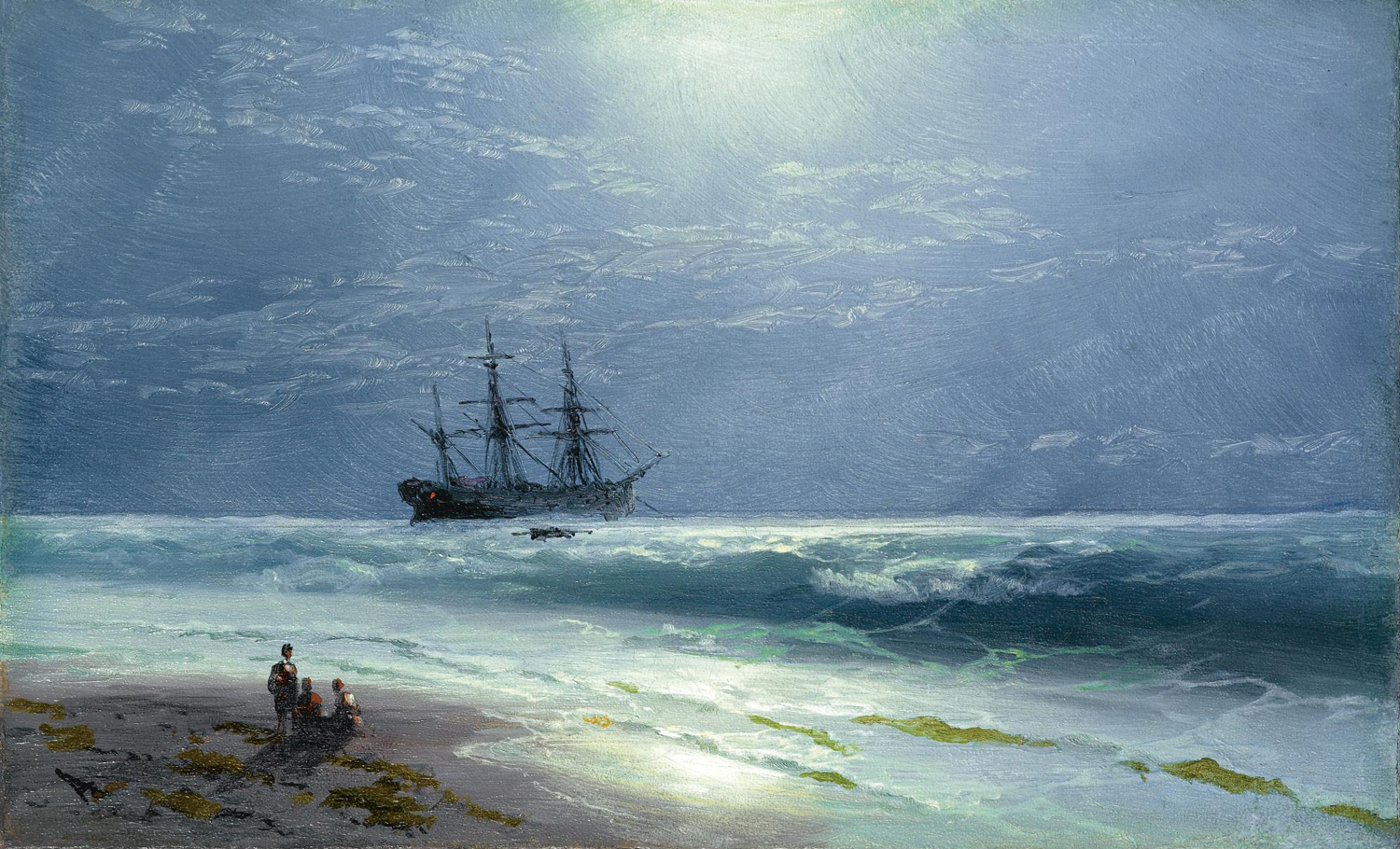 Moonlit Landing, 1895