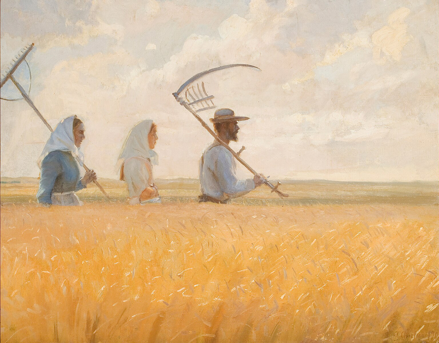 Harvest Time, 1901