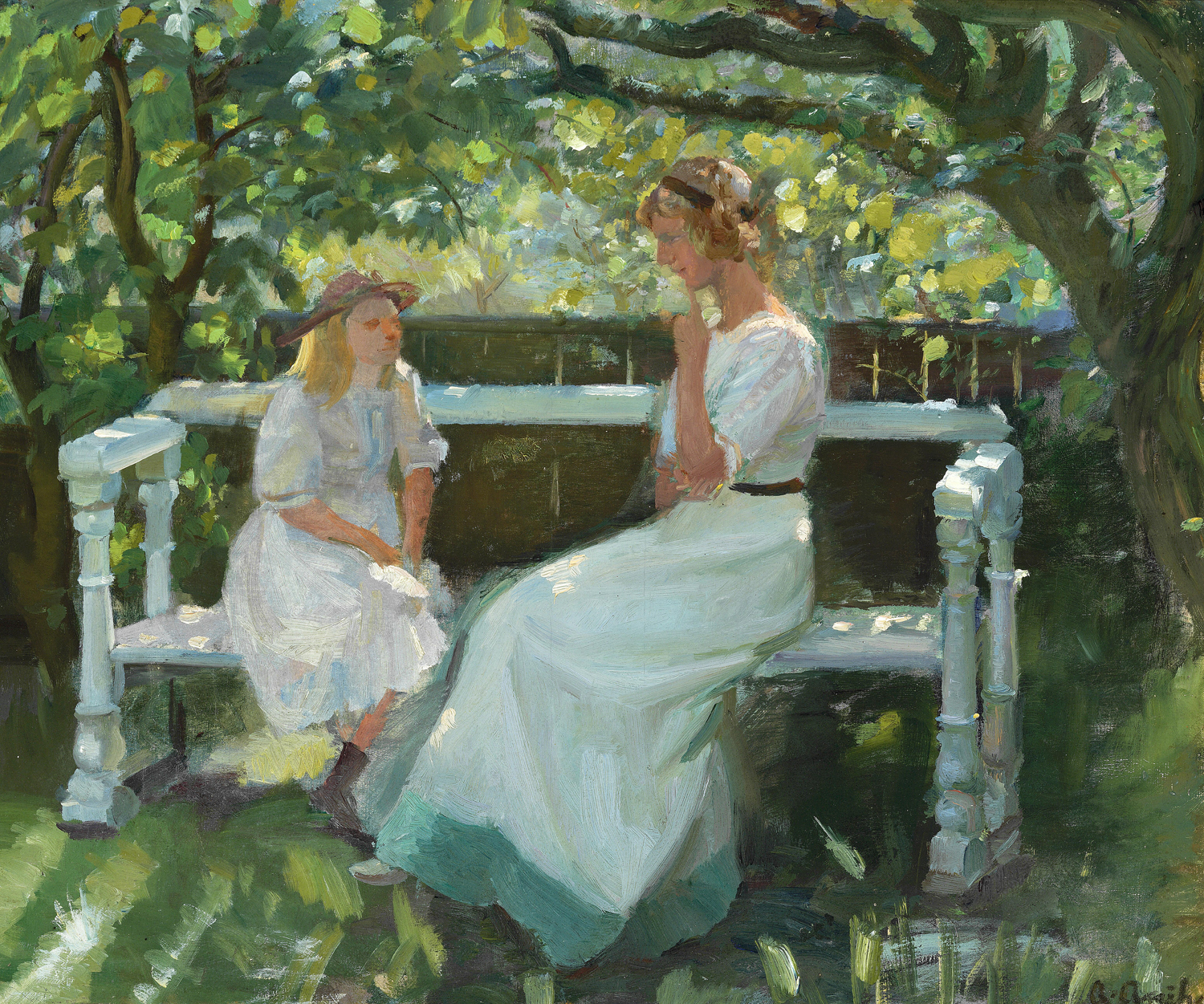 In the Garden, 1920