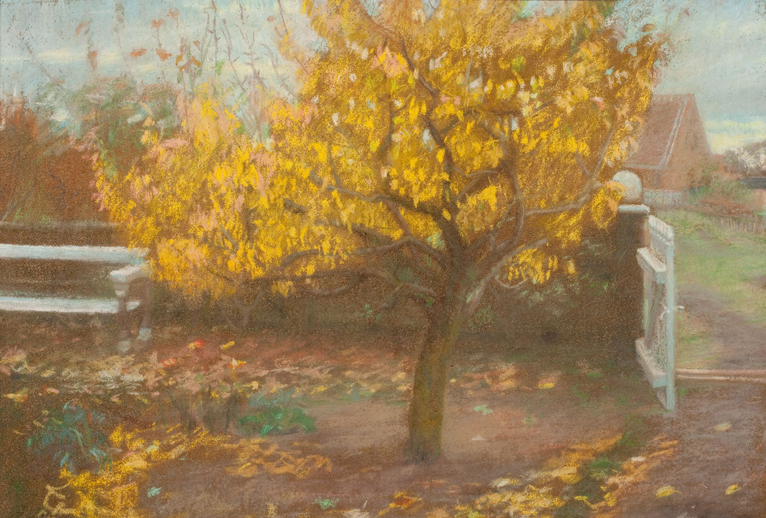 The Pear Tree in the Ancher Front Garden, Autumn, 1890s