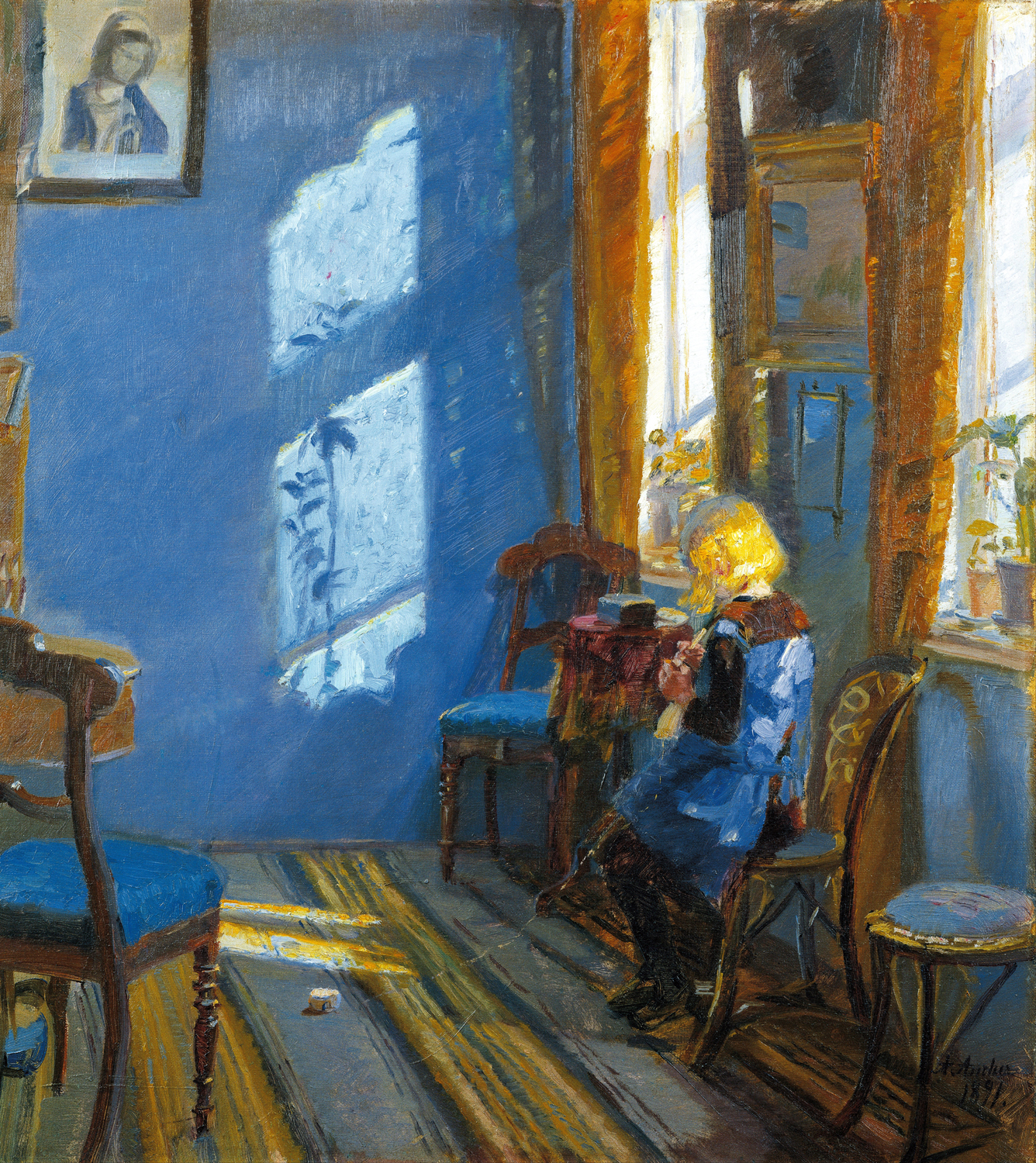 Sunlight In the Blue Room, 1891