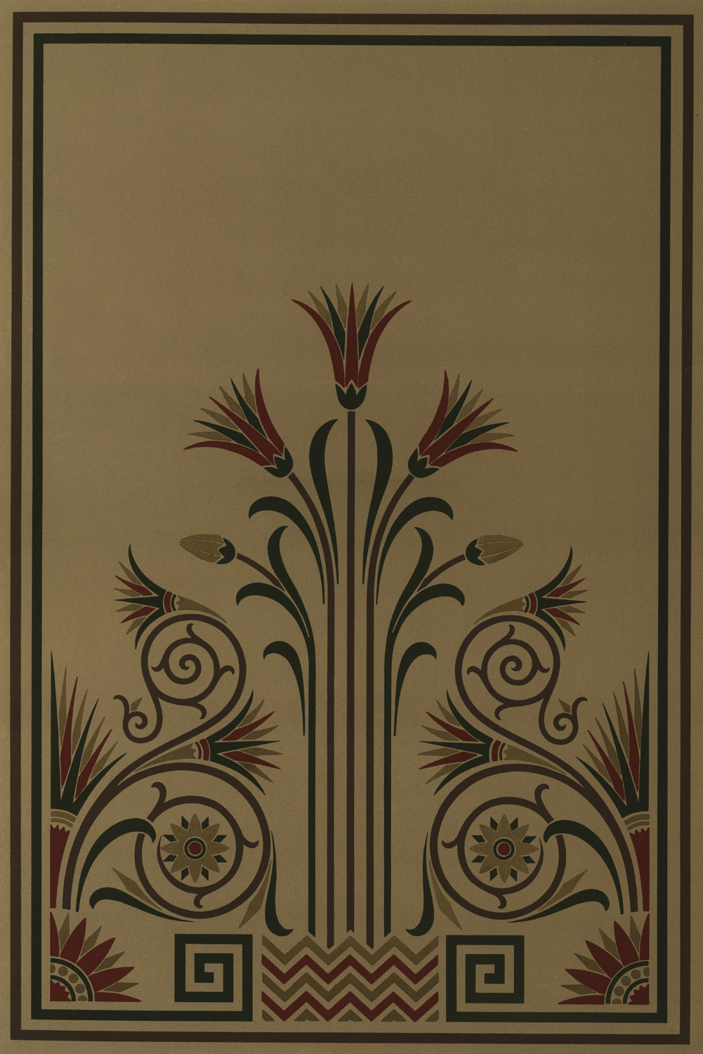 Neo-Grec Pattern, c. 1892