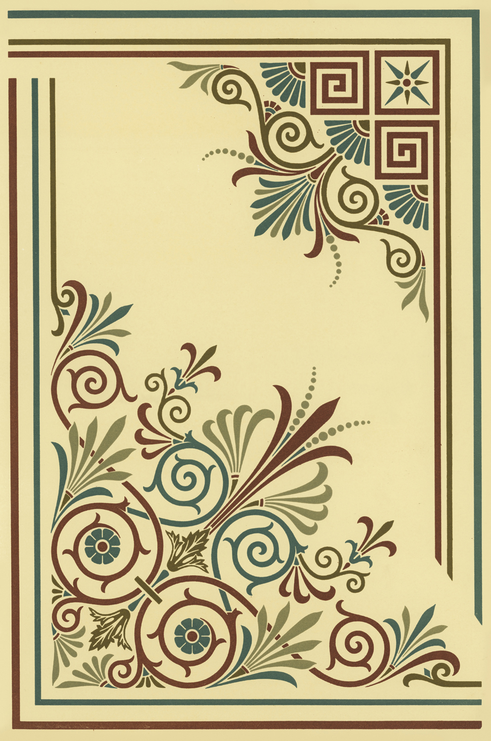 Greek Ornamental Pattern, c. 1892