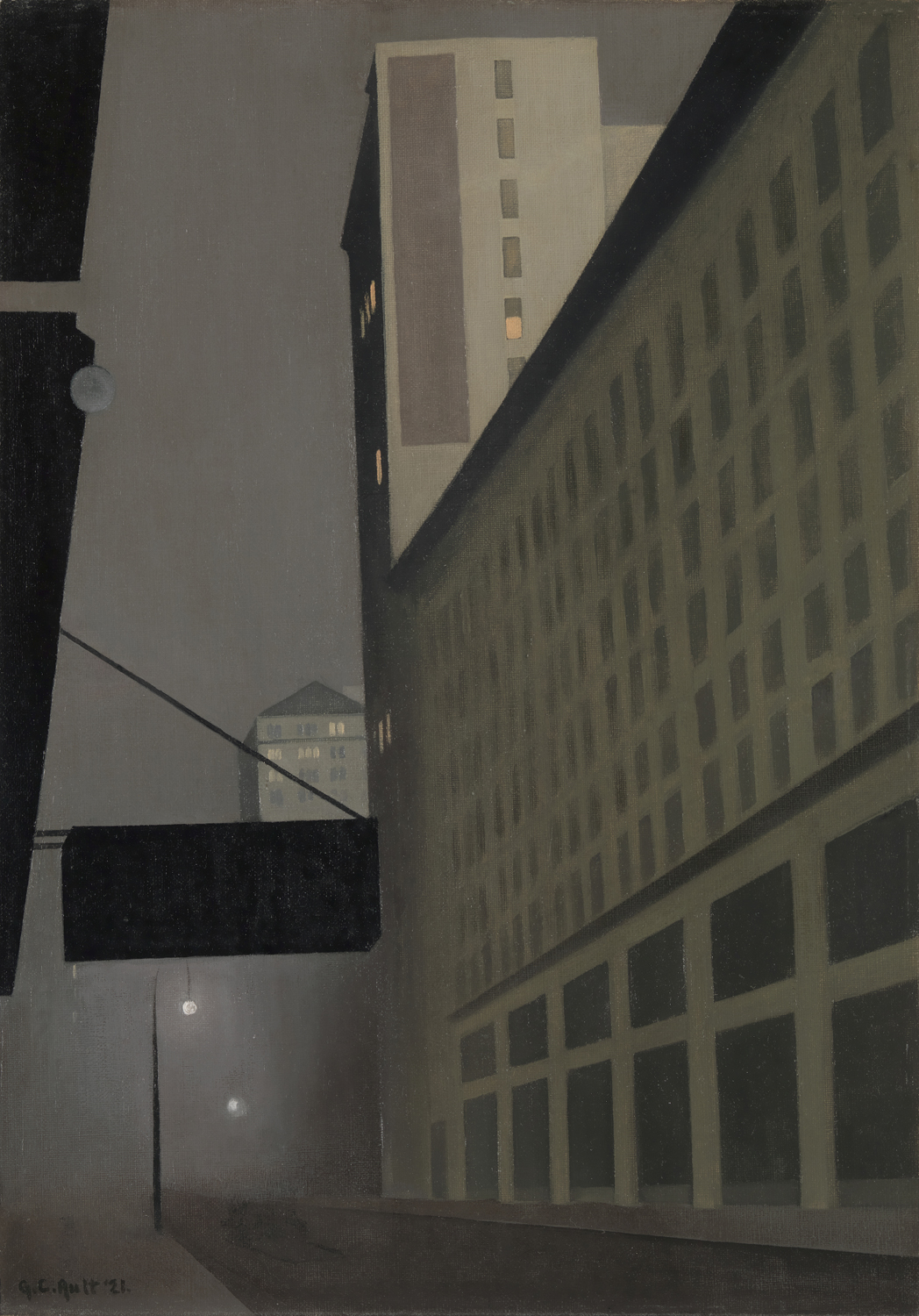 New York Night No.2, 1921