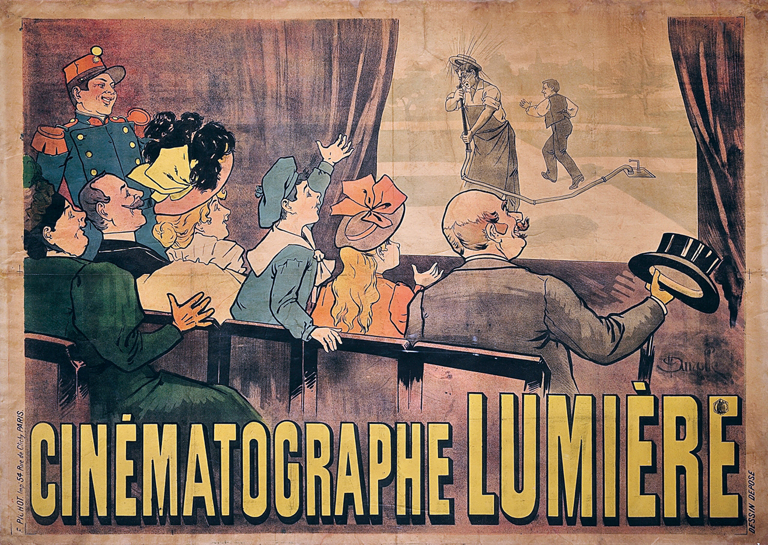 Cinematographe Lumiere, 1896
