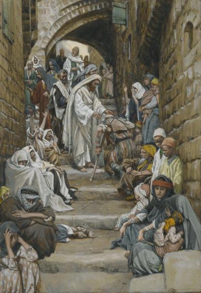 In the Villages the Sick Were Presented to Him, The Life of Our Lord Jesus Christ, 1886-1894