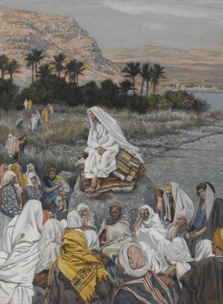 Jesus Sits by the Seashore and Preaches, The Life of Our Lord Jesus Christ, 1886-1894