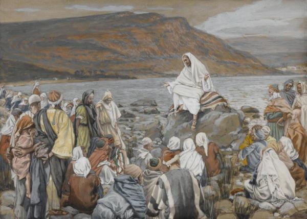 Jesus Teaches the People by the Sea, The Life of Our Lord Jesus Christ, 1886-1894