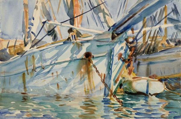 In a Levantine Port, c. 1905-1906