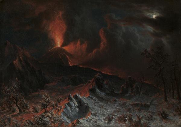 Mount Vesuvius at Midnight, 1868