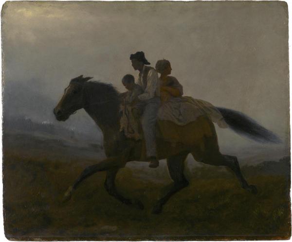 A Ride for Liberty - The Fugitive Slaves, c. 1862