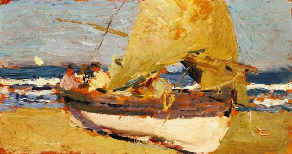 Beach at Valencia, ca. 1908